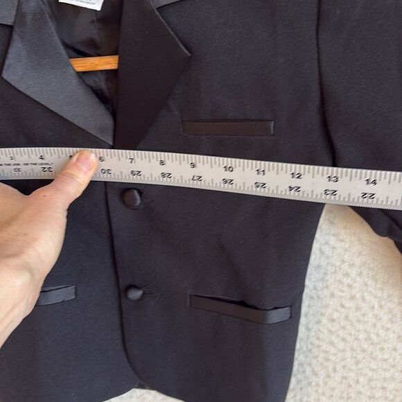 Gino Giovanni Boys Tuxedo Jacket Size 4T Black - Picture 5 of 7